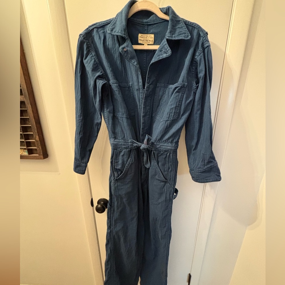 i+w indigo coveralls